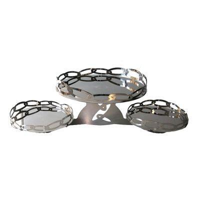 Stand with 3 trays